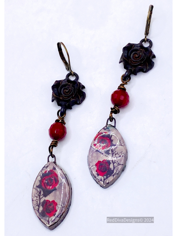 Thorns and Roses Earrings