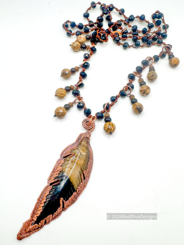 Light as a Feather necklace