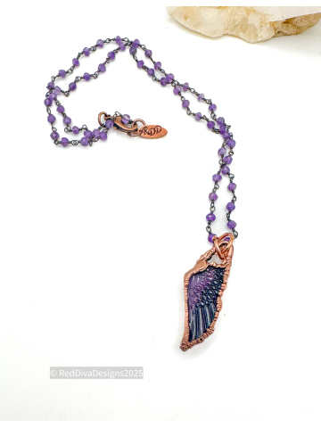 Rainbow Wings Necklace