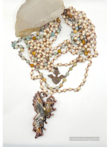 Phoenix Rising Multi Layer Necklace Phoenix Rising Multi Layer Necklace