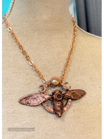 Louisiana Cicada Necklace
