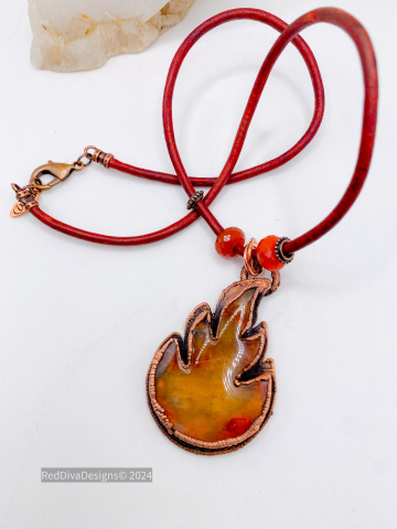 The Flame Necklace