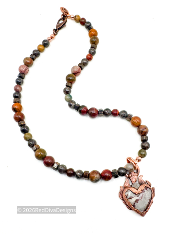 Dendritic flame heart