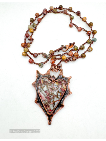 Kaboom Purple Spiney Oyster Heart