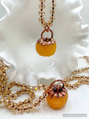 Pumpkin Queen Necklace
