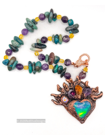 Sacred Flying Glow Heart