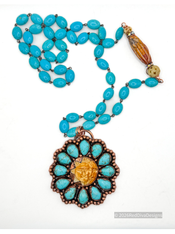 Sunshine & Sunflowers Necklace