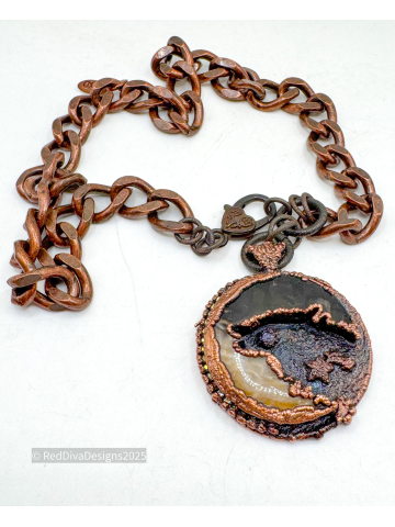 Wolf Moon Rising Necklace