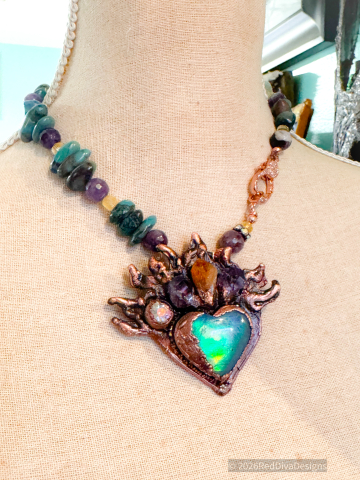 Sacred Flying Glow Heart