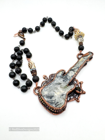 Eddie V Guitar Necklace Eddie V Guitar Necklace