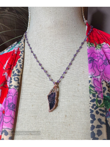 Rainbow Wings Necklace