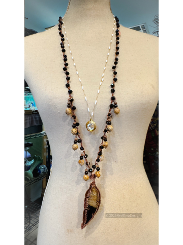 Light as a Feather necklace