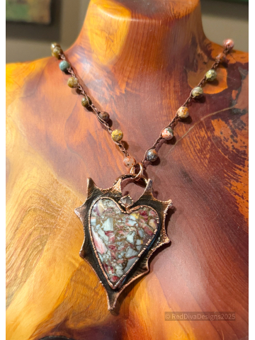 Kaboom Purple Spiney Oyster Heart