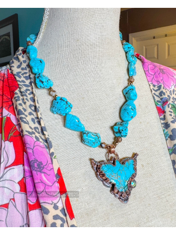 Turqouise Eagle necklace