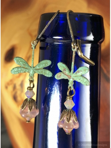 Juniper Creek Dragonfly Earrings