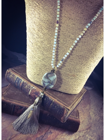 Jasper Road Necklace