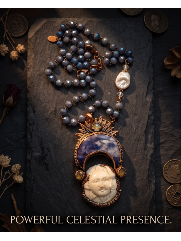 Three Faces Of Luna Necklace